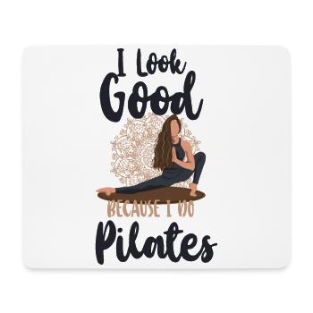 Pilates Instructor Teacher I Look - Mousepad (Querformat) - Weiß - Vorne