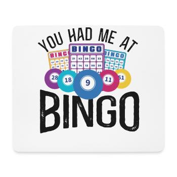Bingo Player Girl You Had Me At - Mousepad (Querformat) - Weiß - Vorne