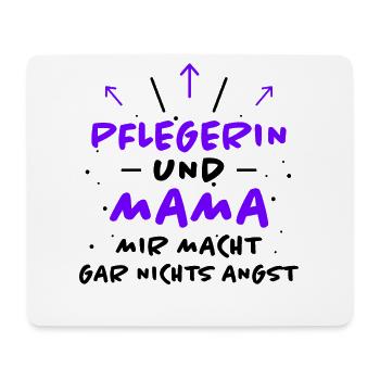 Pflegerin Spruch Pflegekraft Pflegerin Geschenk - Mousepad (Querformat) - Weiß - Vorne