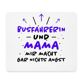 Busfahrerin Spruch Lustiges Busfahrerin Geschenk - Mousepad (Querformat) - Weiß - Vorne