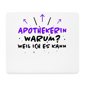 Apothekerin Spruch Apotheke Apothekerin Geschenk - Mousepad (Querformat) - Weiß - Vorne