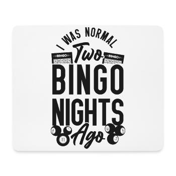 Bingo Player I Was Normal Two - Mouse Pad (horizontal) - white - Front