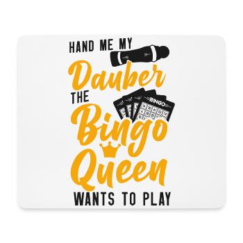 Bingo Player Queen Hand Me My - Mousepad (Querformat) - Weiß - Vorne