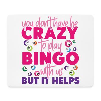 Bingo Player You Don'T Have Be - Mouse Pad (horizontal) - white - Front