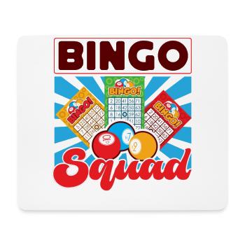 Joueur de bingo Bingo Squad - Tapis de souris (format paysage) - blanc - Devant