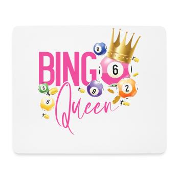 Bingo Player Queen Bingo Queen - Mouse Pad (horizontal) - white - Front