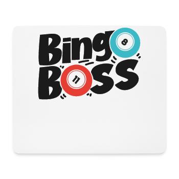 Bingo Joueur Bingo - Tapis de souris (format paysage) - blanc - Devant