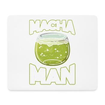 Macha Mann - Mousepad (Querformat) - Weiß - Vorne