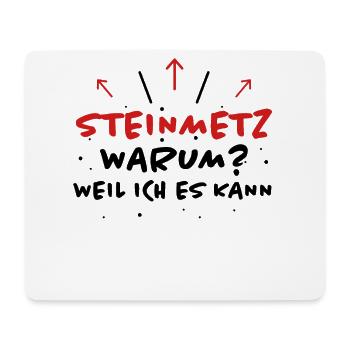 Steinmetz Spruch Beruf Lustiges Steinmetz Geschenk - Mousepad (Querformat) - Weiß - Vorne