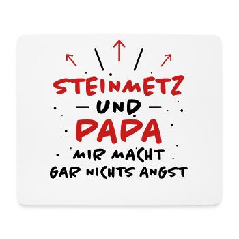 Steinmetz Spruch Beruf Lustiges Steinmetz Geschenk - Mousepad (Querformat) - Weiß - Vorne