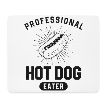 Hot Dog Adult Professional Hot Dog - Mousepad (Querformat) - Weiß - Vorne