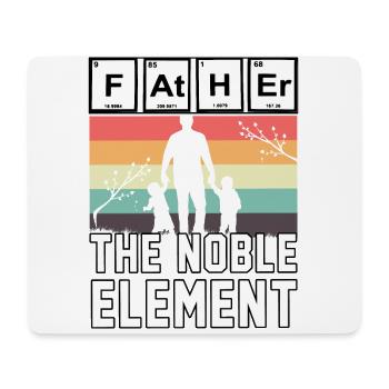 Père le noble élément - Tapis de souris (format paysage) - blanc - Devant