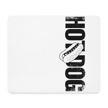 Hot Dog Adult Hot Dog - Mouse Pad (horizontal) - white - Front
