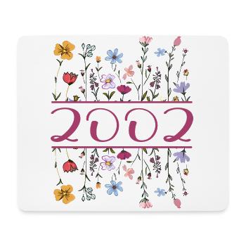 2002 Legendär Seit 2002 Geburtstag 2002 Frauen - Mousepad (Querformat) - Weiß - Vorne