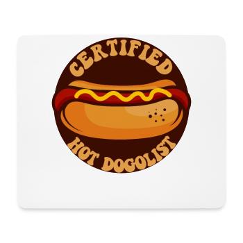 Hot Dog Adult Certified Hot - Mousepad (Querformat) - Weiß - Vorne