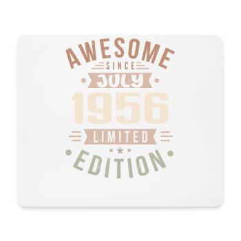 July 1956 Birthday July 1956 Birthday Gift - Mouse Pad (horizontal) - white - Front