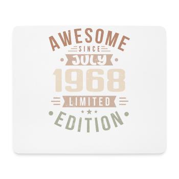 July 1968 Birthday July 1968 Birthday Gift - Mouse Pad (horizontal) - white - Front