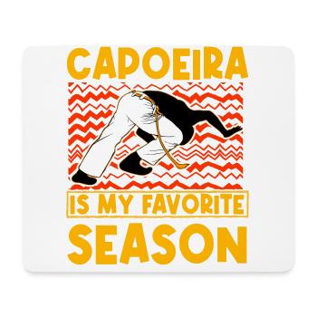 La capoeira est ma saison préférée - Tapis de souris (format paysage) - blanc - Devant