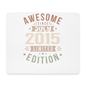 Juli 2015 Geburtstag Juli 2015 Geburtstagsgeschenk - Mousepad (Querformat) - Weiß - Vorne