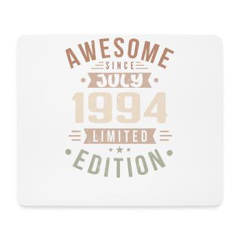 Juli 1994 Geburtstag Juli 1994 Geburtstagsgeschenk - Mousepad (Querformat) - Weiß - Vorne