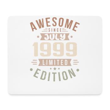 July 1999 Birthday July 1999 Birthday Gift - Mouse Pad (horizontal) - white - Front
