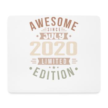 Juli 2020 Geburtstag Juli 2020 Geburtstagsgeschenk - Mousepad (Querformat) - Weiß - Vorne