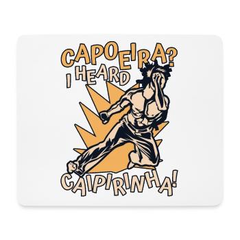 Capoeira J’ai entendu Caipirinha Ginga Capoeirista - Tapis de souris (format paysage) - blanc - Devant