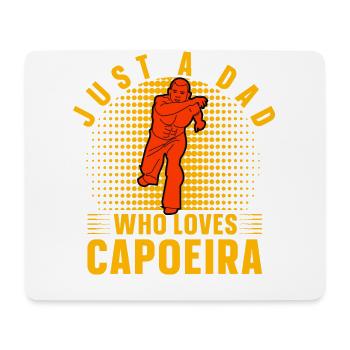 Nur ein Vater, der Capoeira liebt - Mousepad (Querformat) - Weiß - Vorne