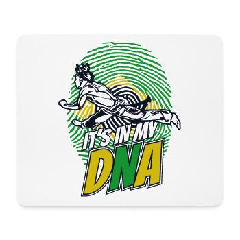 Es ist in meiner DNA Ginga Capoeirista Tanz - Mousepad (Querformat) - Weiß - Vorne
