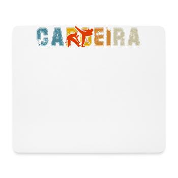 Capoeira - Tapis de souris (format paysage) - blanc - Devant