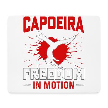 Capoeira freedom in motion - Mouse Pad (horizontal) - white - Front