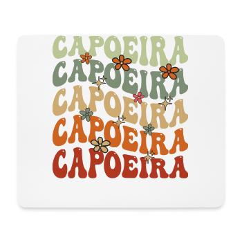 Capoeira - Tapis de souris (format paysage) - blanc - Devant