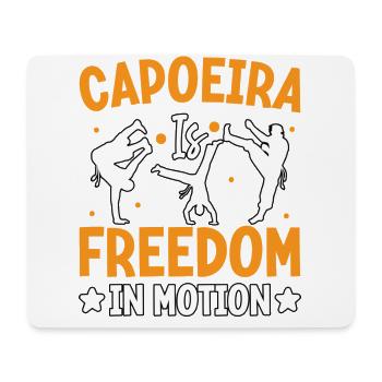 Capoeira is freedom in motion - Mouse Pad (horizontal) - white - Front