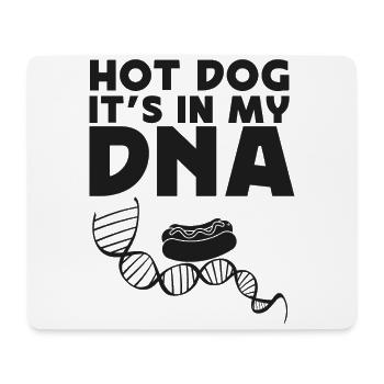 Hot Dog Adult Hot Dog C’est dans mon - Tapis de souris (format paysage) - blanc - Devant