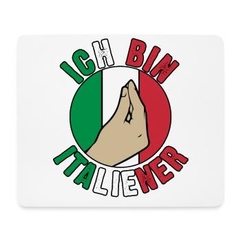 Italien Italiener Vaffanculo - Mousepad (Querformat) - Weiß - Vorne