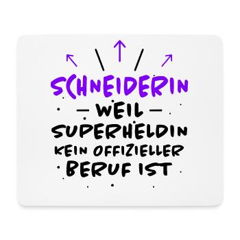 Schneiderin Spruch Lustiges Schneiderin Geschenk - Mousepad (Querformat) - Weiß - Vorne