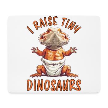 Bearded Dragon Saying Fun Funny Bearded Dragon Gift - Mouse Pad (horizontal) - white - Front