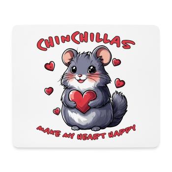 Chinchilla Spruch Lustiges Chinchilla Geschenk - Mousepad (Querformat) - Weiß - Vorne