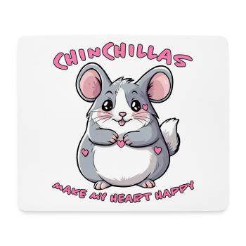 Chinchilla Spruch Lustiges Chinchilla Geschenk - Mousepad (Querformat) - Weiß - Vorne