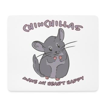 Chinchilla Spruch Lustiges Chinchilla Geschenk - Mousepad (Querformat) - Weiß - Vorne