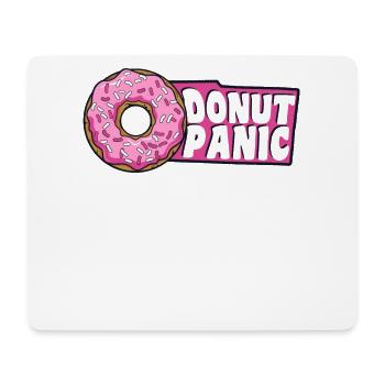 Donut Panic Doughnut Glazed Maker Lover Donut - Tapis de souris (format paysage) - blanc - Devant