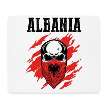 Albaner Albanisch Albanien - Mousepad (Querformat) - Weiß - Vorne