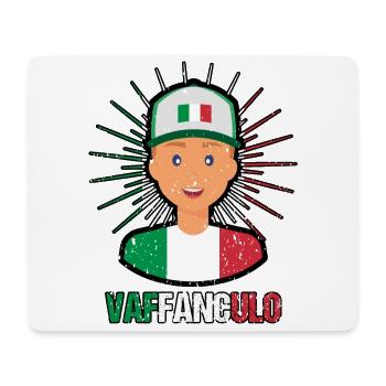 Italy Italian Vaffanculo - Mouse Pad (horizontal) - white - Front