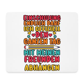 Kita Abgänger Schulanfang Schulkind Einschulung - Mousepad (Querformat) - Weiß - Vorne