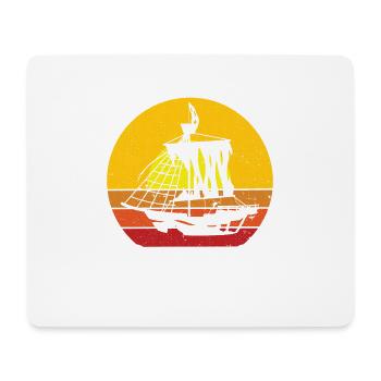Ich Führe Ein Enges Schiffswrack - Mousepad (Querformat) - Weiß - Vorne