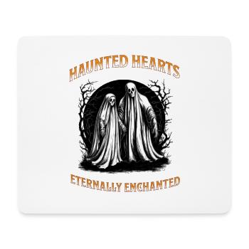 Haunted hearts eternally enchanted - Mouse Pad (horizontal) - white - Front