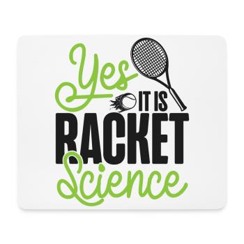 Funny Tennis Player Racket You - Mousepad (Querformat) - Weiß - Vorne