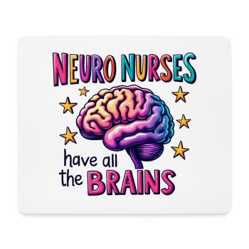Neuro Nurse Nurse Neurology Gift - Mouse Pad (horizontal) - white - Front