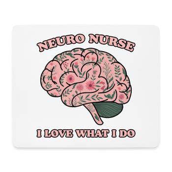 Neuro Nurse Nurse Neurology Gift - Mouse Pad (horizontal) - white - Front