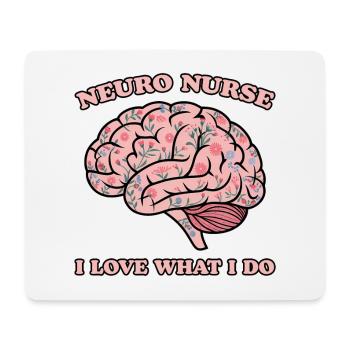 Neuro Nurse Nurse Neurology Gift - Mouse Pad (horizontal) - white - Front